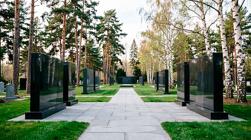 Мемориальный комплекс на кладбище