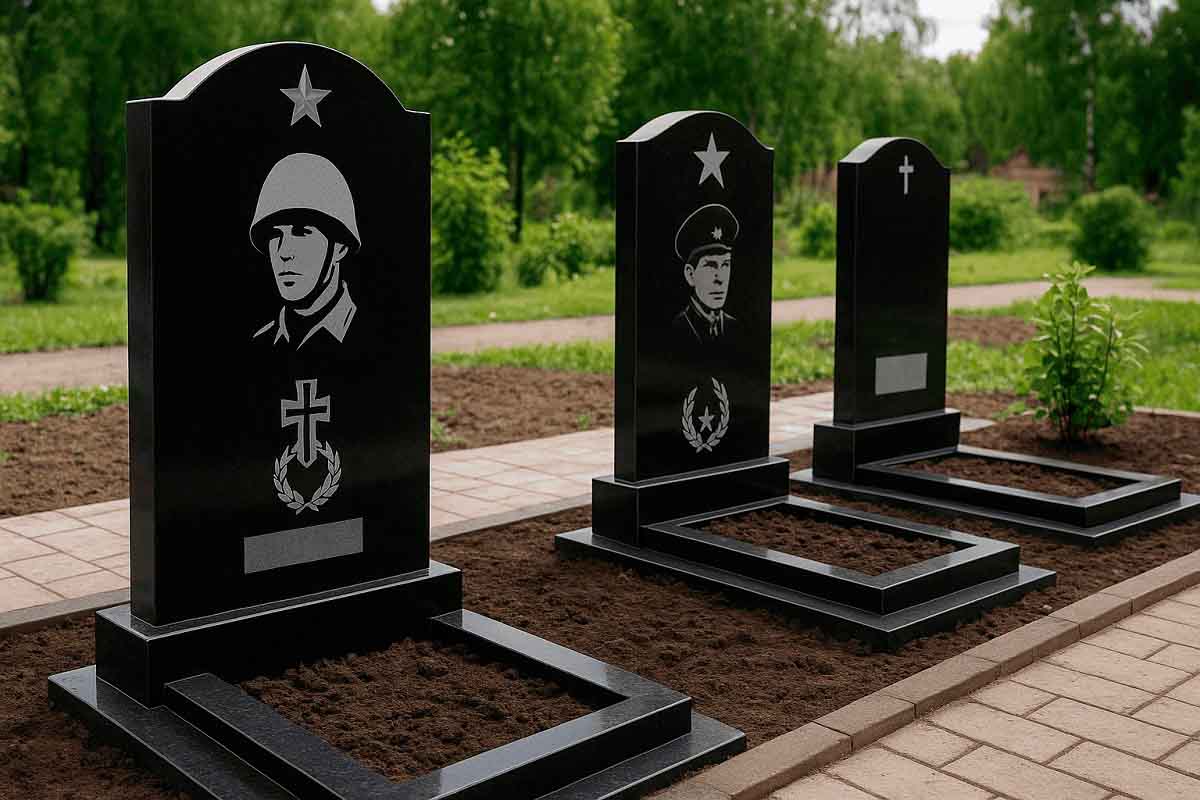 Памятники погибшим на СВО в Томске